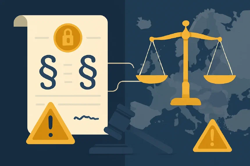 European Parliament building — Directive 2024/1226 criminalises violations of EU sanctions